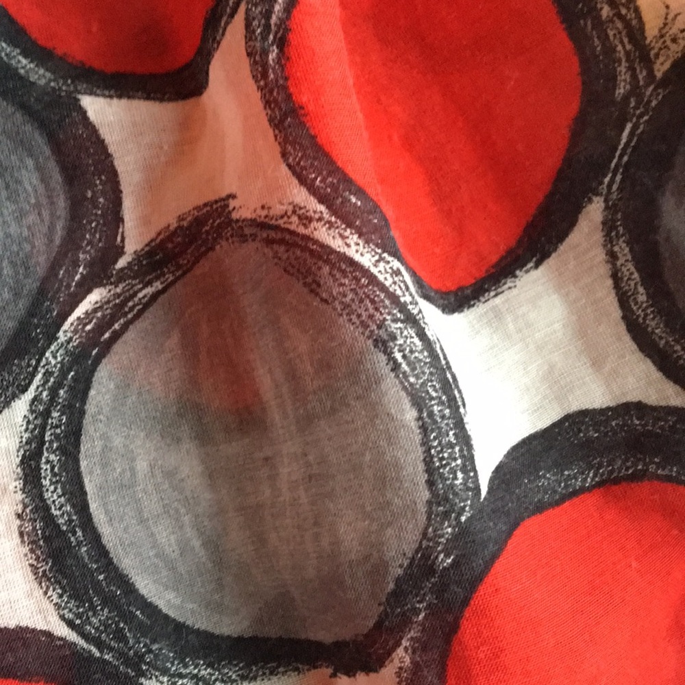 ZARA  BASIC COTTON/SILK TOP Sz XL - Picture 3 of 5